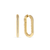 Sabel Collection Yellow Gold Oval Tube Earrings with Diamonds