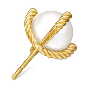 David Yurman The Pearl Collection Earring in 18-Karat Yellow Gold (Image 4)