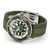 Breitling Superocean Automatic 46 Super Diver Watch with Green Rubber Strap