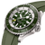 Breitling Superocean Automatic 46 Super Diver Watch with Green Camo Dial and Rubber Strap