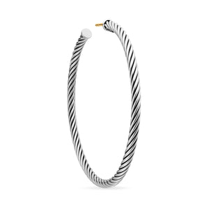 David Yurman The Cable Collection® Earring in Sterling Silver (Image 4)