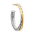 David Yurman The Crossover® Collection Earring in Silver and 18-Karat Yellow Gold (Image 4)