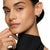 Cable Wrap Stud Earrings in Sterling Silver with Lavender Amethyst and Diamonds, 12mm