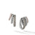 Load image into Gallery viewer, DY Mercer Melange Multi Hoop Earrings in Sterling Silver with 18K Rose Gold and Pavé Diamonds