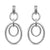 DY Mercer Mobile Drop Earrings in Sterling Silver, 65.7mm