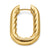 DY Madison Smooth Hoop Earrings in 18K Gold, 24.3mm