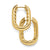 DY Madison Smooth Hoop Earrings in 18K Gold, 24.3mm