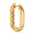 DY Madison Smooth Hoop Earrings in 18K Gold, 24.3mm