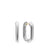 DY Madison Smooth Hoop Earrings in Sterling Silver, 24.3mm