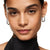 DY Madison Smooth Hoop Earrings in Sterling Silver, 24.3mm