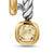 DY Mercer Color Two Row Drop Earrings in Sterling Silver with 18K Yellow Gold and Champagne Citrine, 19.5mm