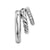 DY Mercer Multi Row Earrings in Sterling Silver with Diamonds, 18mm