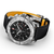 Breitling Super Avenger B01 Chronograph 46 Watch with Black Dial and Calfskin Leather Strap