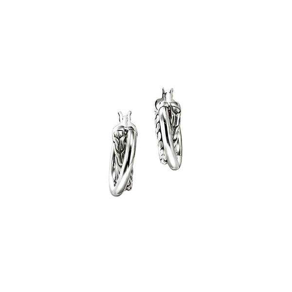 よっつ様ロンハーマン Mini Macro Hoop Silver Single John Hardy Classic Chain EB99254 37mm Hoop Earrings – J.R.DUNN
