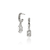John Hardy Icon Stud Sterling Silver Diamond Dangle Earrings
