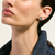 John Hardy Icon Sterling Silver Swiss Blue Topaz Chain Stud Earrings