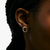 John Hardy Naga Dragon Stud Earrings with Diamond Eyes
