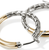 John Hardy Essentials Mixed Metals Hoop Earrings Detail