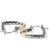 John Hardy Essentials Mixed Metals Heart Hoop Earrings, 21mm