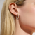 John Hardy Essentials Mixed Metals Pavé Diamond Hoop Earrings, 23mm