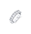 Fink&#39;s Exclusive Emerald Cut Diamond Band in Platinum