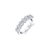 Fink&#39;s Exclusive Platinum Oval Diamond Band