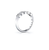 Fink&#39;s Exclusive Emerald Cut Diamond Bezel Set Band in Platinum