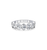 Fink&#39;s Exclusive Oval Diamond Bezel Set Band in Platinum