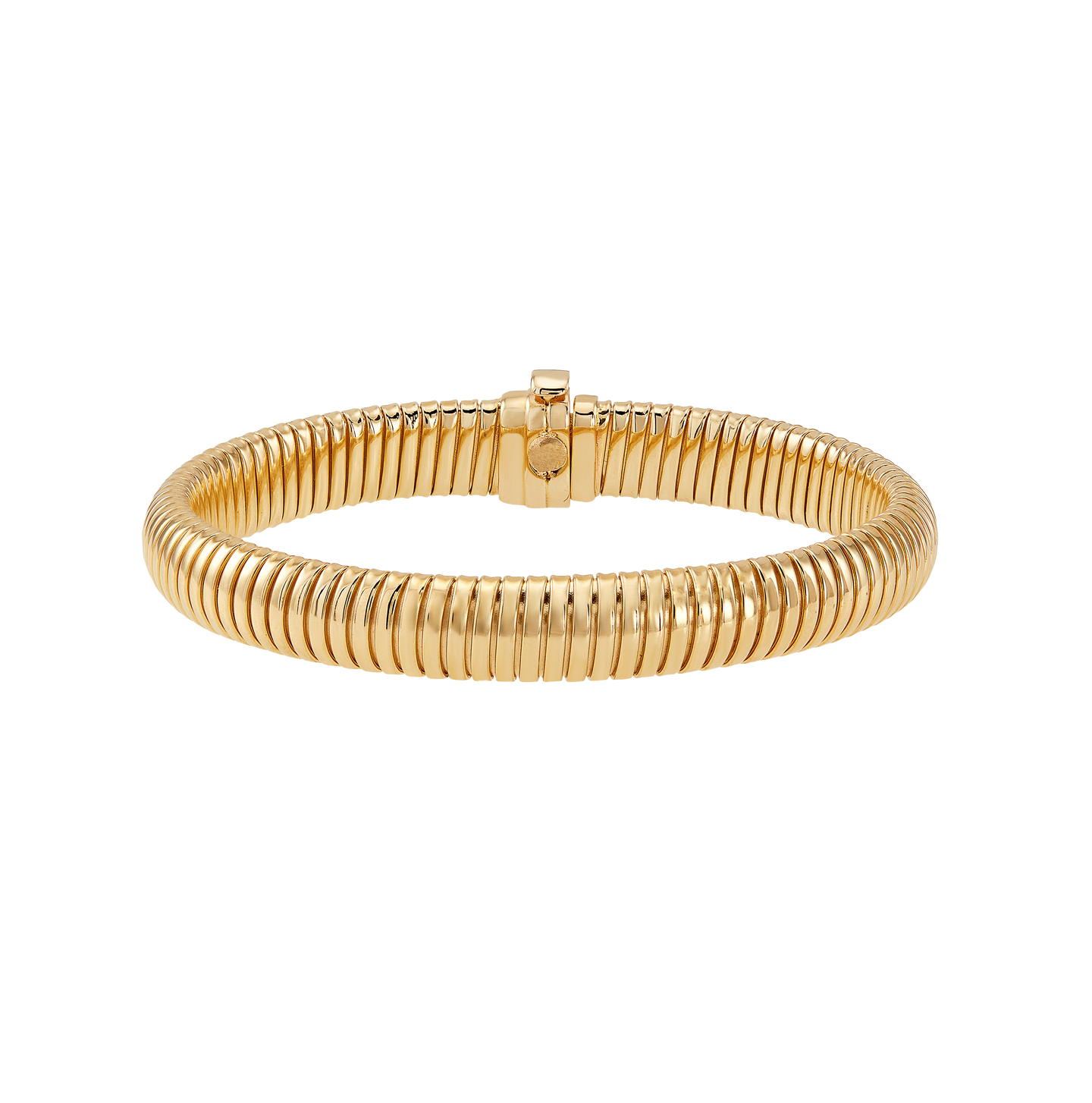 Sabel Collection Yellow Gold Single Tubogas Bracelet