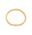 Sabel Collection Yellow Gold Single Tubogas Bracelet