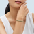 Sabel Collection Yellow Gold Single Tubogas Bracelet