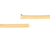 Sabel Collection Yellow Gold Single Tubogas Bracelet