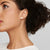 IPPOLITA Rock Candy Medium Round Mother-of-Pearl Stud Earrings on Model