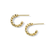 IPPOLITA Stardust Starlet 18K Yellow Gold Mini Hoop Earrings
