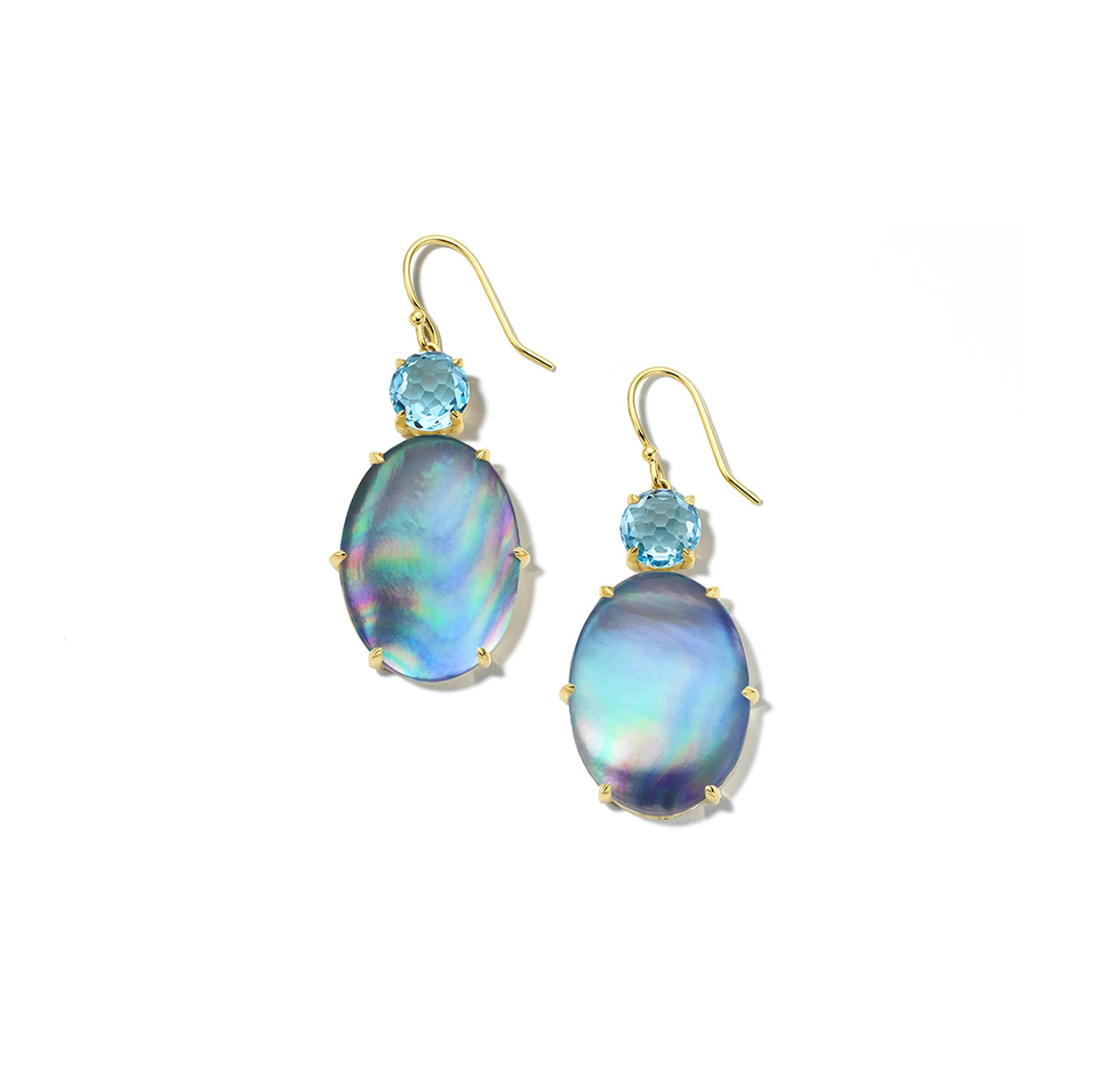 IPPOLITA Rock Candy 18K Yellow Gold Luce Stone Drop Earrings