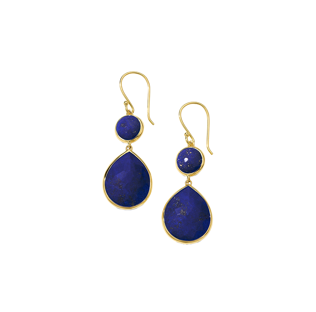IPPOLITA Snowman Lapis Doublet Teardrop Earrings Fink s