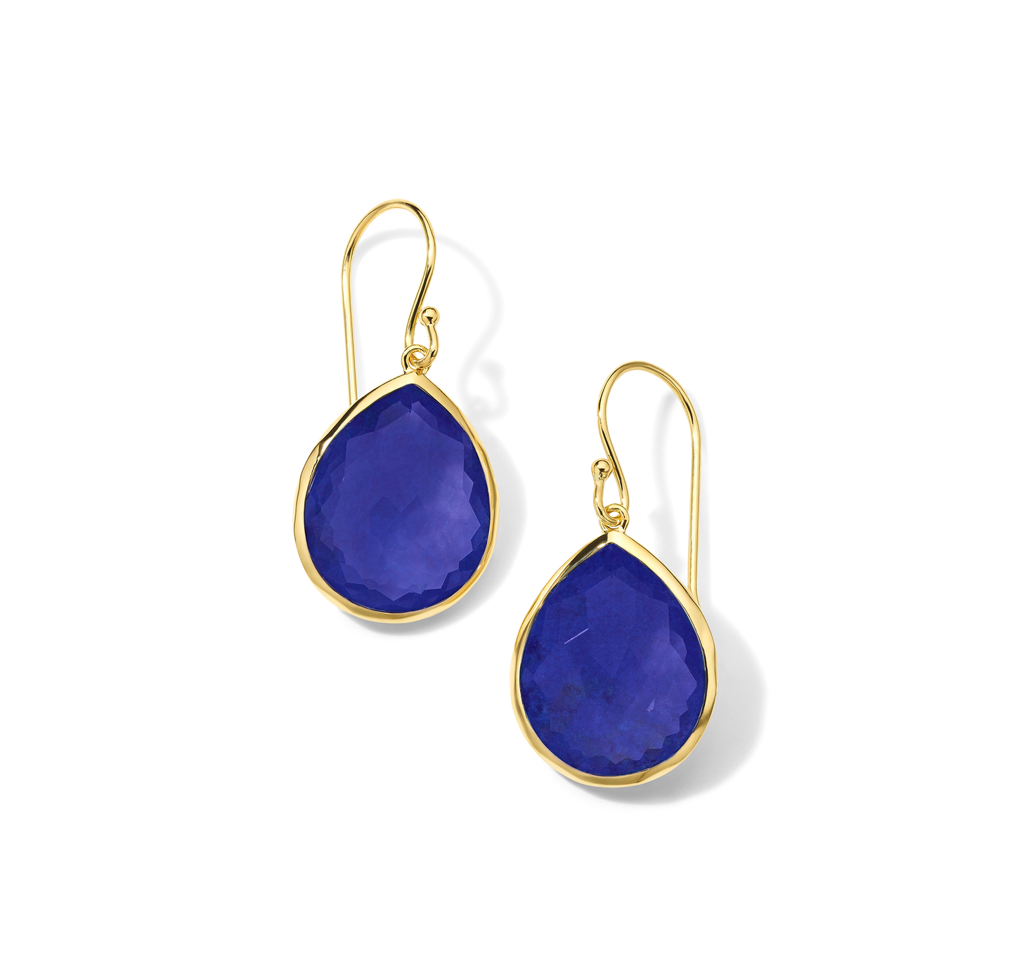 IPPOLITA Rock Candy Medium Teardrop Earrings in Lapis Doublet