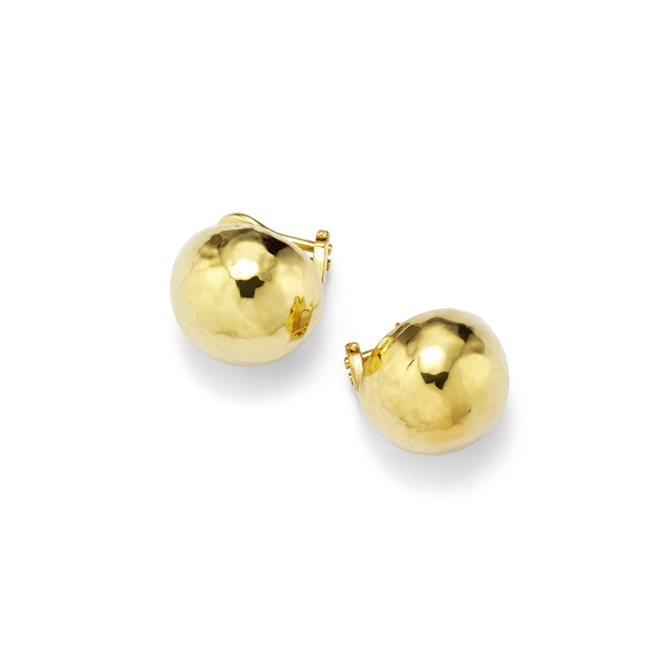 IPPOLITA Classico Yellow Gold Pinball Stud Earrings | Fink's