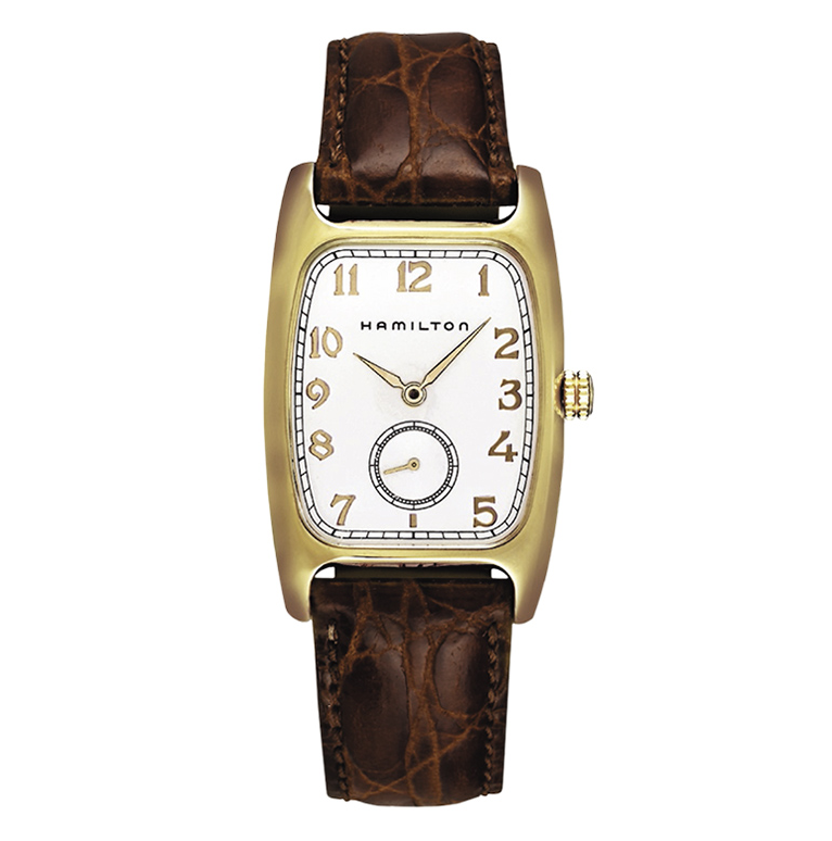 Hamilton Boulton Gold Plated Watch