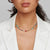IPPOLITA Rock Candy Yellow Gold Mini Sofia Necklace in Summer Rainbow