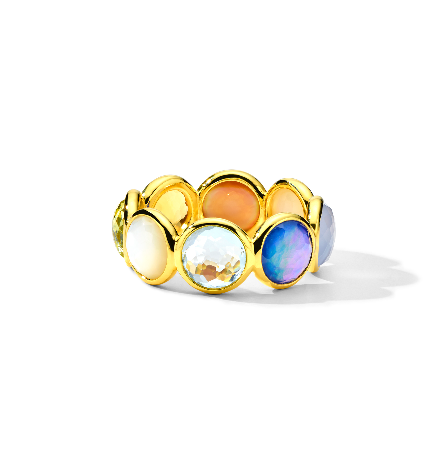 IPPOLITA Lollipop Multi-Stone Eternity Band in Wildflower