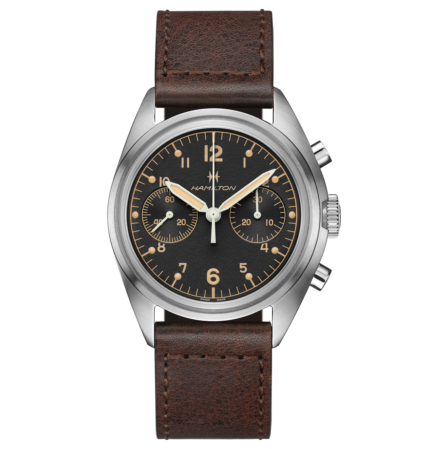 Hamilton Khaki Aviation Pilot Pioneer Mechanical Chronograph Watch