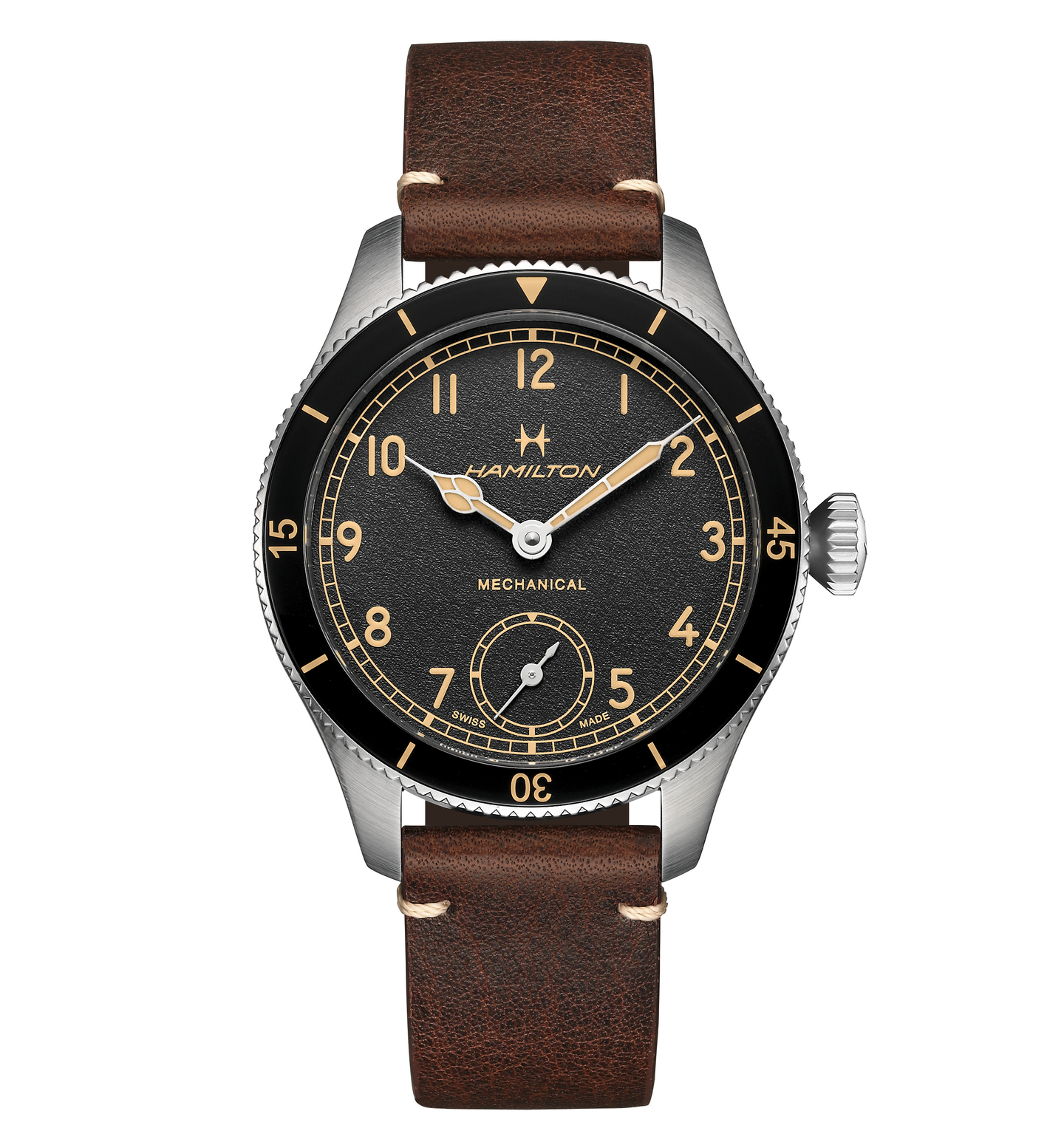 Hamilton Khaki Aviation Pilot Pioneer Watch with Black Dial