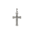 John Hardy Essentials Sterling Silver Diamond Cross Pendant