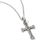 John Hardy Essentials Sterling Silver Diamond Cross Pendant