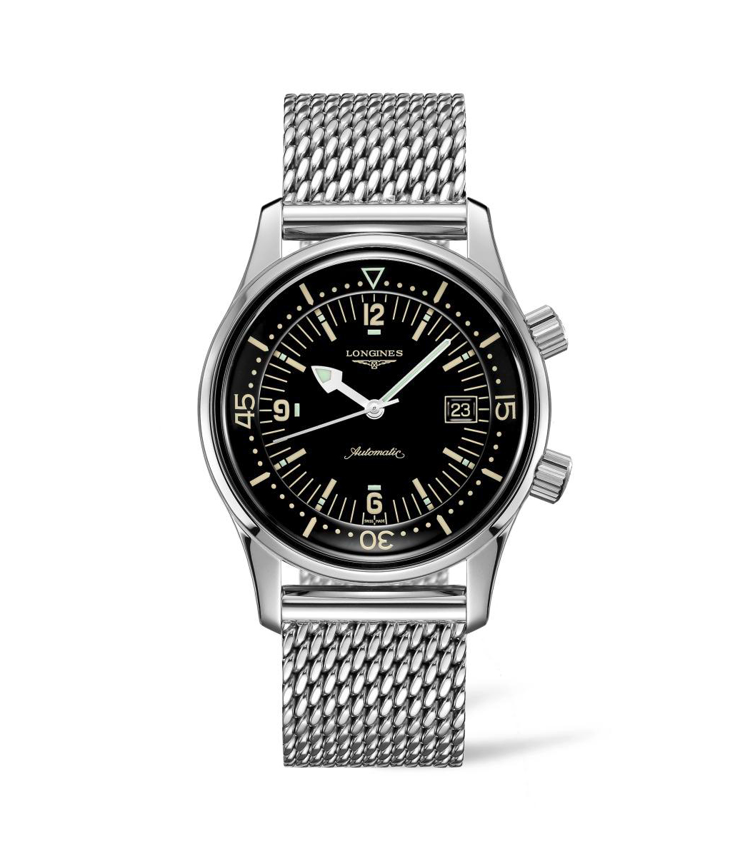 Longines legend 2025 diver mesh bracelet