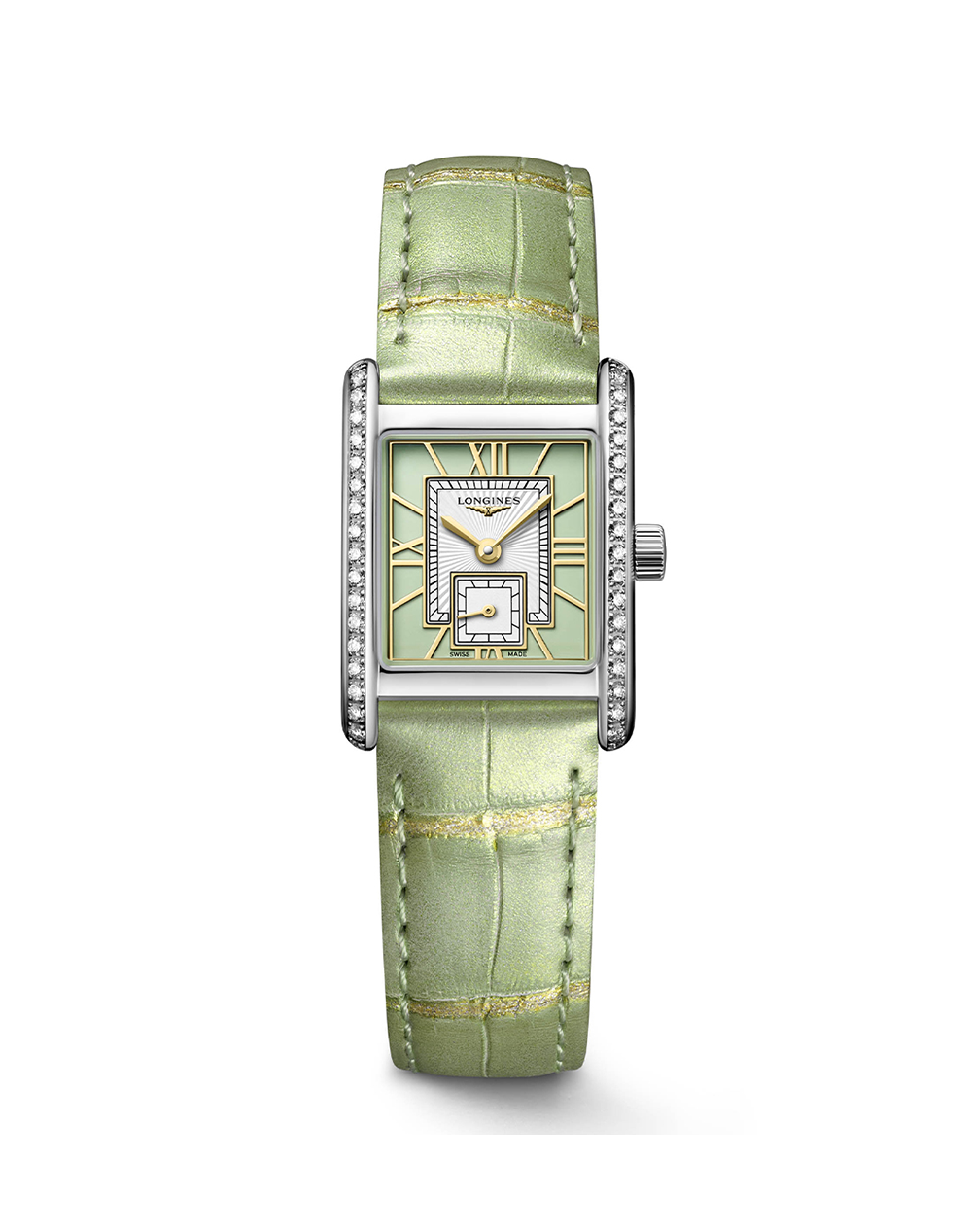 Longines Mini DolceVita 29mm Watch with Green Dial | Fink's