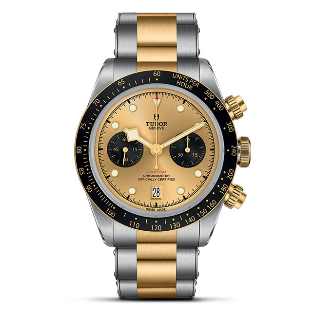 TUDOR Black Bay Chrono S&G Watch - M79363N-0007 at Fink's Jewelers