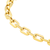 Sabel Collection Yellow Gold Octagon Link Necklace