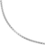 Sabel Collection White Gold Hollow Box Chain, 30&quot;